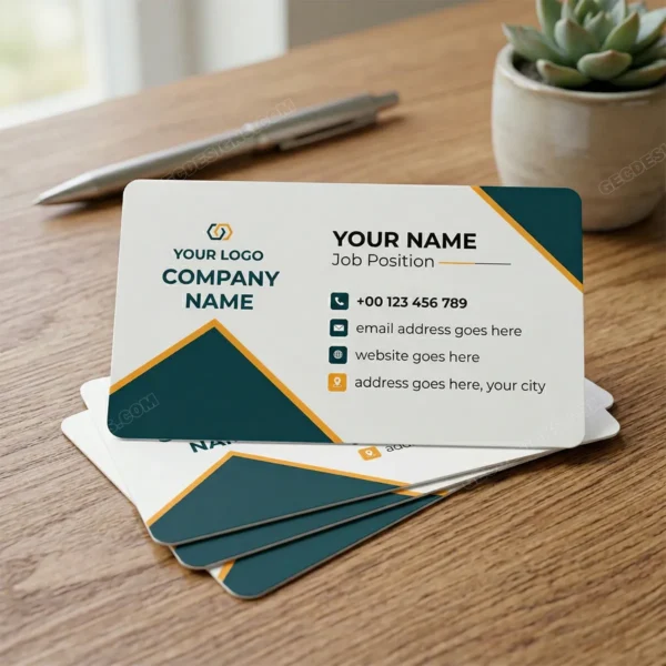 Modern professional business visiting card